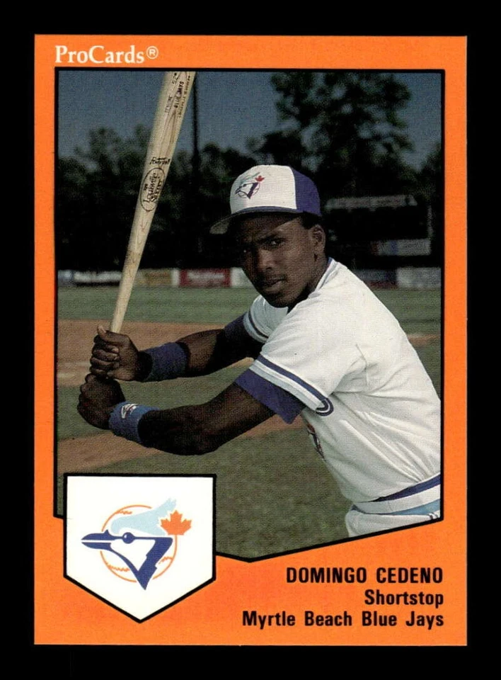 1989 Procards #1456 Domingo Cedeno NM Near Mint BXCP08 - Image 1 of 2