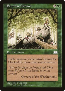 MTG Familiar Ground  - Weatherlight #127 - Picture 1 of 1