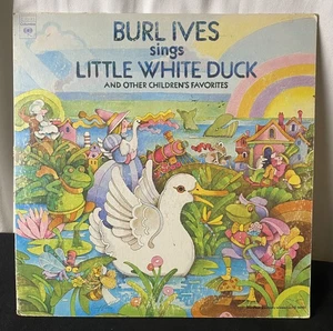 Burl Ives Sings Little White Duck & Other Childrens Favorites Vinyl CBS C 33183  - Picture 1 of 5
