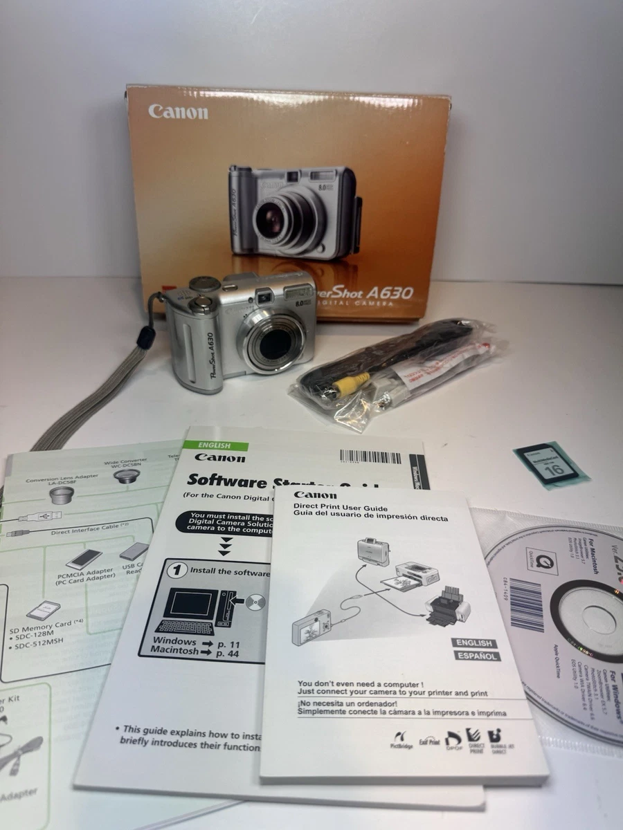 Canon PowerShot A630 Digital Cameras for Sale | Shop New & Used