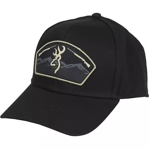 Browning Sierra Men's Snapback Baseball Cap - Black - NWT  - Picture 1 of 2
