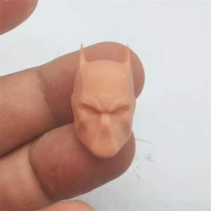1/12 Scale The Batman Mask Azrael Head Sculpt Unpainted Fit 6" ML Figure B Style - Picture 1 of 3