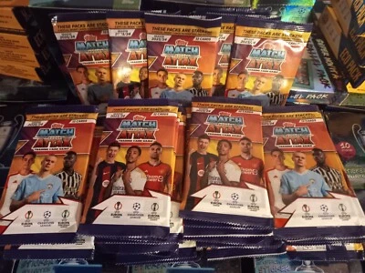 TOPPS MATCH ATTAX CHAMPIONS LEAGUE 2023-24 2024 100 BUSTINE NUOVE SIGILLATE