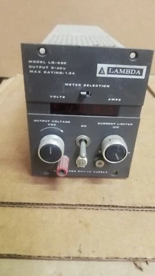 Lambda LQ-522 DC Power Supply Good! 0-40V 1.8A - Image 1 of 2