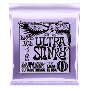 Ernie Ball Ultra Slinky nickelumwundene Saiten für E-Gitarre 10-48 P02227 - Bild 1 von 1