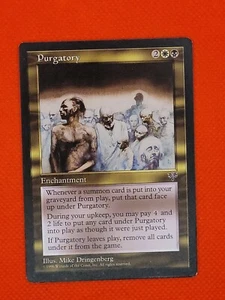 Magic The Gathering Purgatory Mirage regular raro - Imagen 1 de 3