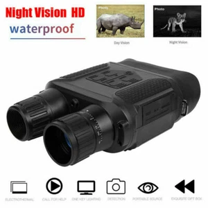 7X HD Night Vision Binoculars Telescope Video Recorder Camera Outdoor Hunting - Picture 1 of 11