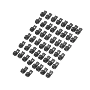 50 piezas ganchos de nailon con cordón elástico para kayaks canoas barcos L4I2 - Imagen 1 de 12