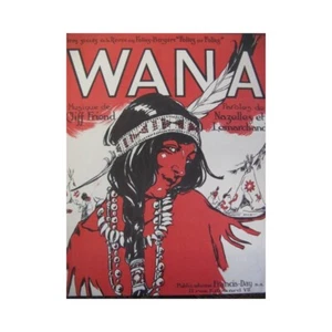 FRIEND Cliff Wana Chant Piano 1923 - Imagen 1 de 3