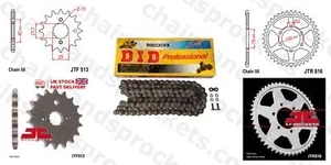 DID- X Ring Chain Kit 15t 43t 106 Links fits Suzuki GSX-R750 L,M 90-91 - Picture 1 of 1