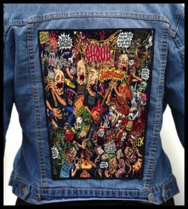 GHOUL - Splatterthrash --- Backpatch Back Patch / Impaled Blood Freak Lord Gore - Picture 1 of 3