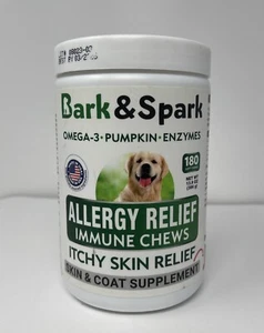 Allergy Relief Immune Chews, Itchy Skin Relief, For Dogs, Chicken, 180 Soft - Picture 1 of 2