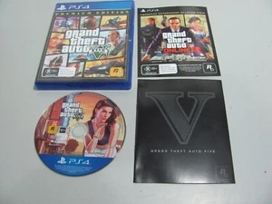 Grand Theft Auto 5 GTA V PS4 Great Game Tested & Working With Free Post - Picture 1 of 4