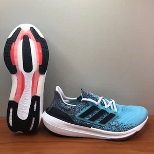 Adidas Ultraboost Light Hombres Talla 14 Zapatos para Correr 'Light Aqua Black' IE1694 - Imagen 1 de 10