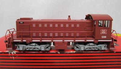 Atlas HO Scale RI Rock Island Alco S1 Diesel Switcher Locomotive #598 LN OB 8805 - Image 1 of 4