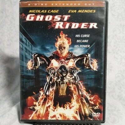 Ghost Rider (Two-Disc Extended Cut, DVD) SWB Combined Shipping - Image 1 of 2