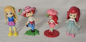 Strawberry Shortcake Lemon Meringue PVC Little Figures Mixed Lot Of 4 - Picture 1 of 6