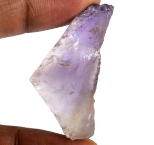 46 Ct/39 mm Natural Bolivian Bi Color Ametrine Gemstone Rough Mineral Specimen - Picture 1 of 5