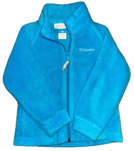 Columbia Fleece Zip Up Blue Size 4/5 - Picture 1 of 7