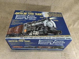 AMERICAN FLYER S Gauge 6-49634 SOUTHERN PACIFIC DOCKSIDE SET RTR - Picture 1 of 24