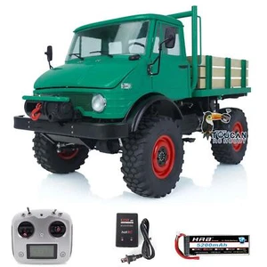 LESU RC Off-Road Vehicle for 1/10 RTR U406 4x4 Car Metal Crawler Model w/ Winch - Picture 1 of 12