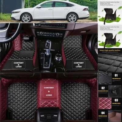 For Honda City Crosstour Car Floor Mats Luxury Custom Liners Carpets Cargo Rugs Foto 1 de 4