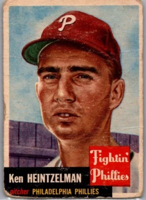 1953 Topps - Ken Heintzelman #136 - Image 1 of 2