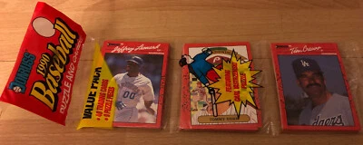 1990 Rack Pack Jeffrey Leonard Mariners Tommy Herr Phillies Tim Crews Dodgers - Image 1 of 2