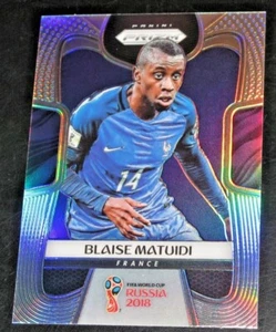 2018 Prizm World Cup Blaise Matuidi SILVER Prizms Refractor Parallel Base - Picture 1 of 2