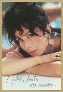 Sara Mandiano - Chanteuse française - J'ai des doutes - Jolie photo dédicacée - Picture 1 of 1