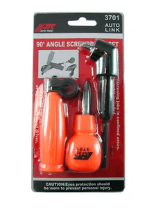 90 DEGREE ANGLE SCREWDRIVER KIT SUITABLE FOR POWER DRILL - Picture 1 of 1