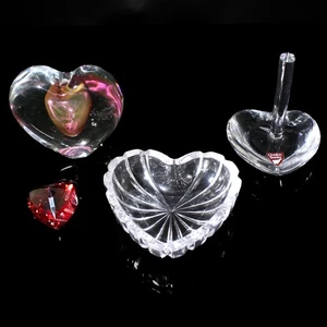 Lot of 4: Crystal Heart Assorment - Picture 1 of 5