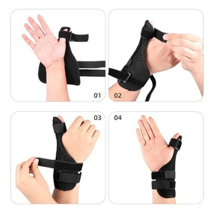 Bracelet Sport Améliore Ventilation Pouce Quatre Doigts Stabilisateurs pour Adulte - Photo 1/11