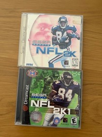 NFL 2k + NFL 2k1 Dreamcast CIB