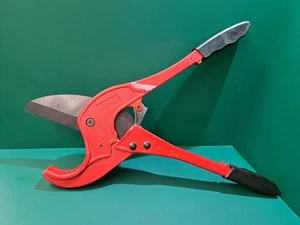 Cortadoras/tijeras de tubos de plástico para cortar tubos de PVC, PP y PE rango 0-75 mm Ø - Imagen 1 de 9