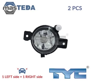 19-12108-01-9 FOG LIGHT LAMP PAIR TYC 2PCS FOR BMW X5,E70 3L,4.4L,4.8L - Picture 1 of 5