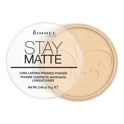 Rimmel London Stay Matte - Pressed Powder Lightweight -You Choose Shade - Image 1 of 4