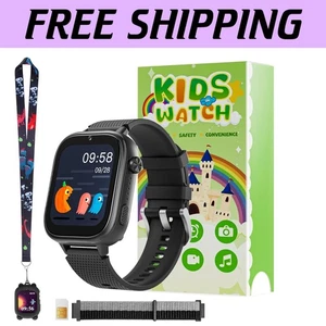 Kids 4G Smart Watch with Dual Calling & Gaming Fun - Ideal Birthday Gift! - Picture 1 of 9