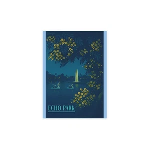 Echo Park Los Angeles Illustration Postcards Pack with Envelopes - Picture 1 of 8