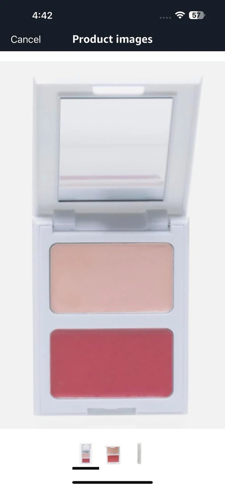 MALLY GET CHEEKY ALL OVER CHEEK BRILLO RUBOR - BONITO EN ROSA - NUEVO EN CAJA Foto 1 de 4