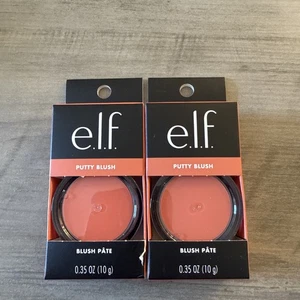 2 ELF e.l.f Putty Blush Turks and Caicos New .35 oz Cream to Powder Blush - Picture 1 of 3