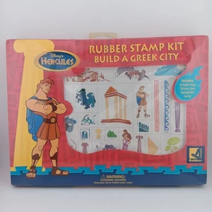 Disney Hercules Rubber Stamp Kit - Greek City - Phil / Herc / Hades / Meg / Etc. - Picture 1 of 2