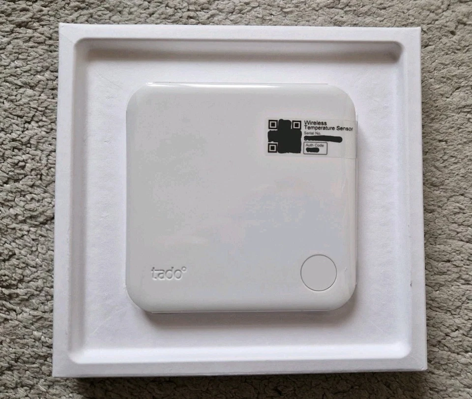 Tado Wireless Thermostat / Temperature Sensor NEW White  - Image 1 of 1