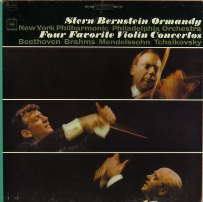 Isaac Stern With Leonard Bernstein, Eugene Ormandy, New York Philharmonic, The P - Image 1 of 3