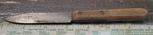 Cuchillo de pelar Forgecraft Hi Carbon de colección con hoja de 3-1/8" 7" en general - Imagen 1 de 7