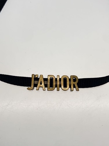 Collana girocollo Christian Dior JADIOR NERA senza top donna