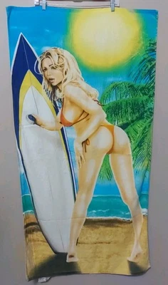 Sexy toalla de algodón 56x31 Strand Imports novedad playa moda coqueta divertida Foto 1 de 3