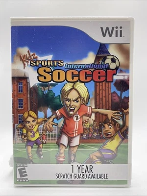 Kidz Sports International Soccer for Nintendo Wii Brand New Factory Sealed Rare - Image 1 of 4
