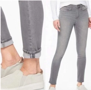 Athleta Women's Sculptek Skinny Jean Quartz Wash Gray Wash Size 2 1613 - Picture 1 of 10