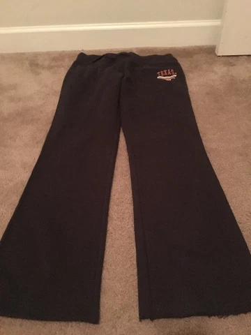 Colosseum Women's Jogging Pants Texas Longhorns Size Large Gray Cover